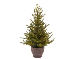 [20102613] Albero in Vaso Micro LED BO per Interno ed Esterno H 120 Ø 70 cm