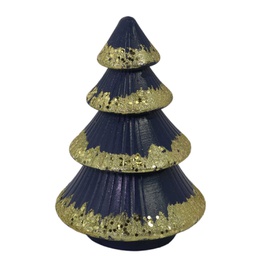 [V6314980000] Albero legno blu cm ø14h20