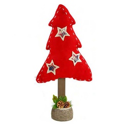 [V9148620000] Albero panno rosso grande nbr-1250 cm. 37 x 13,5 h 74