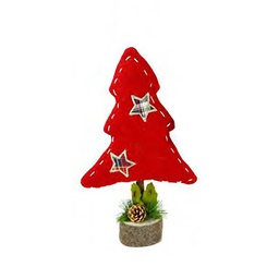 [V9148630000] Albero panno rosso piccolo nbr-1251 cm.28 x 9 h 44
