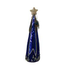 [V6325150000] Albero tessuto blu cmø10h34