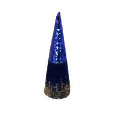 [V6325140000] Albero tessuto blu cmø9,5h30