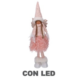 [V6168330000] Angelo led tessuto rosa cm15x12h65