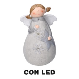 [V6315440000] Angelo resina led bianco cm24x20,5h38