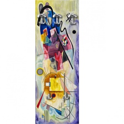 [L89872] Appendiabiti Giallo-Rosso-Blu 46x125 cm