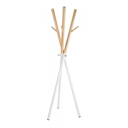 [B0731415] Appendiabiti moderno Bastien bianco