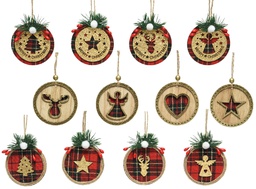[20035720] Appendini Decorativi Per Albero Di Natale 1Pz