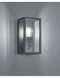 [TRIO201860142] Applique 1 Luce Antracite Garonne per Balcone IP44 Trio Lighting