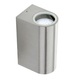 [SOV170/09] Applique 2 Luci Gu10  linea bobo  acciaio