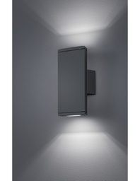 [TRIO228460242] Applique Biemissione Da Esterno Colorado Led IP54 Antracite Trio Lighting