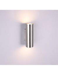 [TRIO212400207] Applique Cilindro Nichel Doppia Emissione Luce Marley Trio Lighting