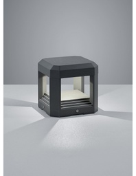 [TRIO222360142] Applique Cubo Led da Esterno Logone Antracite IP65 Trio Lighting