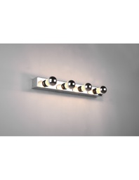 [TRIO283600406] Applique Da Specchio 4 Luci Cromo IP44 Con Interruttore Theatro Trio Lighting