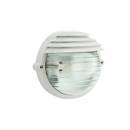 [SOV789/02] Applique Picc. E27  linea palpebra tonda  bianco