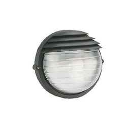 [SOV789/06] Applique Picc. E27  linea palpebra tonda  nero