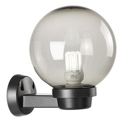 [SOV362/06] Applique Sf. Fume' D.20 E27  linea globo  nero