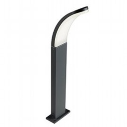 [SOV99199/16] Applique in alluminio pressofuso con diffusore in resina opalina - 15W, 2300 lumen, 1050 lumen, 4000°K grafite