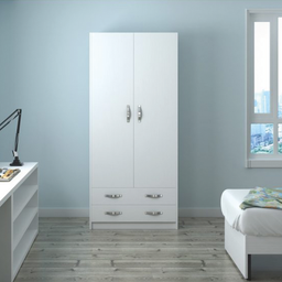 [045751] Armadio 2 Ante Con Cassetti H210