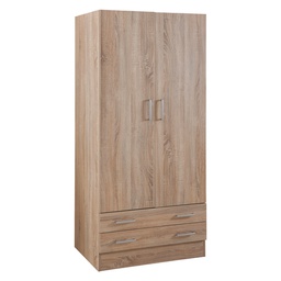 [DFL7950016] Armadio Due Ante Linea 'Drama' Cm. 46 X 82 X H.184 - Rovere