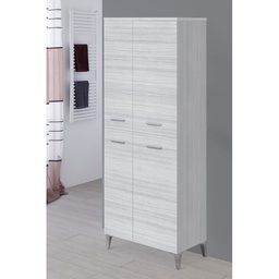 [BR799099] Armadio Scarpiera Grigio quattro ante 60x34x h148,5 cm