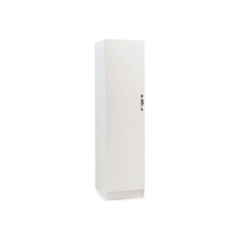 [A10101] Armadio componibile per camera 1 ante bianco frassinato Cm 45x60xH 180