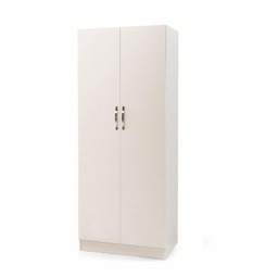 [A10115] Armadio componibile per camera da letto 2 ante Bianco Cm 90x60xH 180