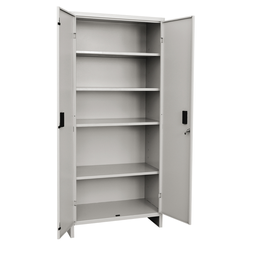 [CAP44839] Armadio da Lavoro 2 Ante Cm.179 x 80 x 40 In Kit