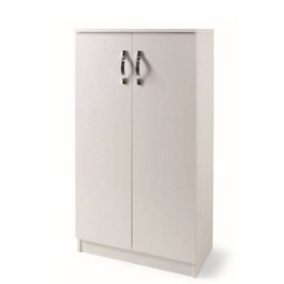 [054489] Armadio multiuso Gabriella 130 centimetri bianco frassinato