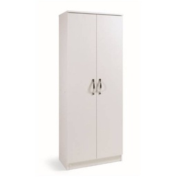 [045069] Armadio multiuso Gabriella 180 centimetri bianco