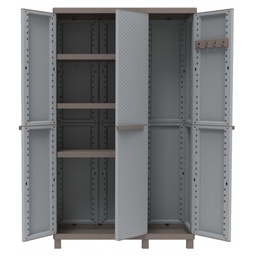 [CAP91962] Armadio resina grande tre ante cm 102 x 39 x 170 h