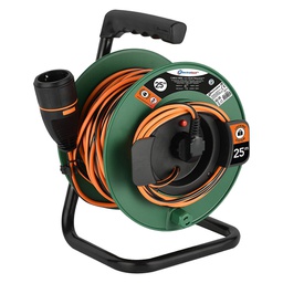 [DFL8091484] Avvolgicavo Con Presa A Meccanismo Blocco 'Electra Mt. 25 - Art.49237