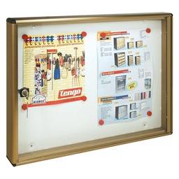 [DFL3130752] Bacheca Porta Avvisi 2 Fogli Cm 55 X 5 X 40 - Bronzo