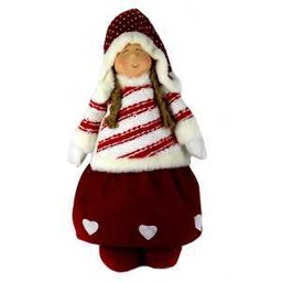 [V6317770000] Bambina tessuto rosso cm32x14h76-98