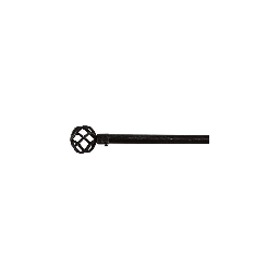 [2000994] Bastone Completo X Tenda Caos • Acciaio Vern Nero/Argento D.Mm 19 Cm 120/210