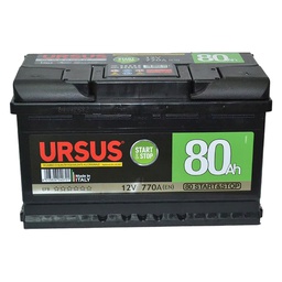 [DFL6060878] Batteria Per Auto Start &amp; Stop 'Ursus' 80 Ah - Mm 313 X 175 X 190