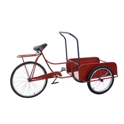 [V6457270000] Bicicletta metallo rosso cm187x79h95