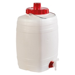 [DFL8029050] Bidone Per Alimenti 'Demetra' Lt. 25  - Manico Plastica