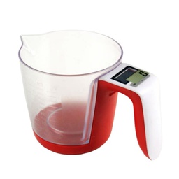[1916444] Bilancia per liquidi con display LCD 3kg con brocca graduata