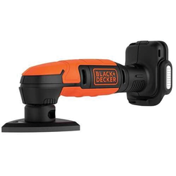 [1909002] Black&amp;Decker Bdcds12N Levigatrice Platorello Delta Con Velcro A Batteria 12V
