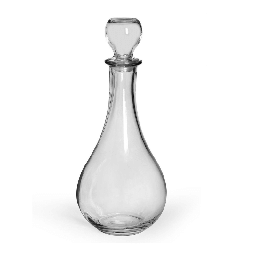 [2009409] Bottiglia Decanter Loto con Tappo in vetro 127 cl