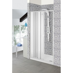 [BR633001] Box Doccia estensibile in PVC 80-90x3,5x h185 cm