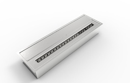 [8056157804192] Bruciatore per camino a bioetanolo in acciaio inox 4,5 lt 61x18xH9,5 cm