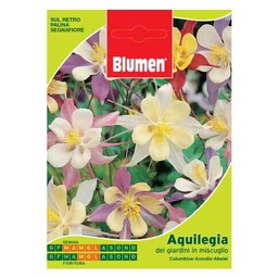 [027339] Bustina Con Semi Di Aquilegia Dei Giardini In Miscuglio