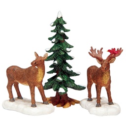 [1998902] COPPIA ALCI CON ALBERO