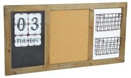 [V9125680000] Calendario con lavagna + cesti h-4758 cm. 91