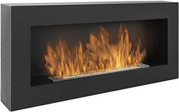[8056157804710] Camino a Bioetanolo da Parete Siena Nero L 90 x P 12 x H 40