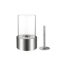 [8056157804895] Camino a Bioetanolo da Tavolo MARSIGLIA Silver D16 x H27