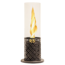 [8056157804932] Camino a Bioetanolo da Tavolo Tolosa Nero Oro D20 x H49,5