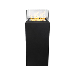 [8056157805953] Camino a bioetanolo da terra Ischia Nero 40x40x115