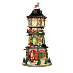 [1930806] Campanile di Natale Christmas Clock Tower Lemax
